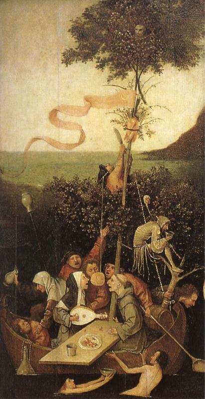 unknow artist Hieronymos Bosch, Ship of Fools